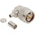 AMPHENOL RF N Type Right Angle Crimp Plug for RG-8X, LMR-240, 50 Ohm