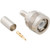 AMPHENOL RF TNC male crimp connector for RG-55, RG-142, RG-223, 50 Ohm.