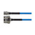 VENTEV BY RF INDUSTRIES 10 ft TFT-402-LF low-PIM coaxial cable assembly with QMA Male Straight to N Male Straight.