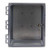 SKU V12106KC-BASIC-T | VENTEV 12X10X6 Enclosure Incl Clear Door, Back Panel, mounting feet, cover screw, back plate screws, AP screws, with Key Locks. Includes T-Bar Mount.
