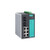 MOXA Industrial managed Ethernet switch w/(6) 10/100BTX ports & (2) multi-mode ST fiber ports
