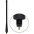 LAIRD 450-470 MHz 6" portable antenna. Injection molded. For GE, MPD & TPX. M7 X 1.0 connector. .