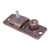 HARGER bronze horizontal base connector. (2) 1/4" mounting holes are provided for excellent connection to ground cable 3/8" threaded top for air terminal.