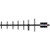 TELEWAVE 885-975 MHz 7 element yagi antenna. 10.2dB gain. 500 watts. Direct N female termination. Completely coated with Txylan. Includes mounting.