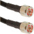 WIRELESS SOLUTIONS 1' LMR400 Jumper. Made of LMR400 with N Male (14515) on each end.