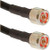 WIRELESS SOLUTIONS 3' RG214 Jumper. Made of RG214 with N Male (80266) on both ends.