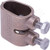 HARGER Heavy duty universal ground rod clamp for 1/2", 5/8", and 3/4" ground rods.