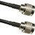 WIRELESS SOLUTIONS 18" TWS-240 Antenna extension cable with N-Style Plug (M) to N-Style Plug (M). Includes heat shrink.
