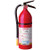 KIDDE 5 pound dry chemical fire extinguisher. Discharge 13-15 seconds, 195 psi, range 12 feet. UL rating 3A, 40B, C. 16 inches high