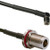 VENTEV 15" TWS-195 Antenna extension cable with N female Bulkhead to Right Angle RPSMA male Includes heat shrink.