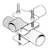 SINCLAIR 90 degree pipe to pipe clamp. Intersects a 1.5" to 3.5" pipe to a 4.0" to 5.56" pipe. Single unit. .