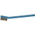 TECHSPRAY Aluminium Handle .003Stainless Steel Bristle Brush. 1-3/16" bristle len x 3/8"width x 7/16" trim. Hand-laced. Blue Anodized Handle 6-7/16"OAL- ESD
