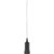 LARSEN 40-50 MHz 200 watt base loaded unity gain 1/4 wave chrome mobile antenna. Purchase Motorola style mount separately.