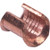 BURNDY copper compression C-Tap. 1/0 Sol-2/0 Str. main to 1/0 Sol. - 2/0 tap. Die Index E or O