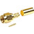 RF INDUSTRIES SMA male reverse thread conn for RG58/U type cable. Gold plated body, gold pin.