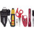 FLUKE NETWORKS IS60 Pro-Tool Kit incl: D914S Impact Tool w/ EverSharp(tm) 66/ 110 cut blade; Electricians D-Snips(tm), Cable Stripper, Sharpie, Mini-Maglite