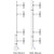 SINCLAIR 138-174 MHz Twin dual dipole antennas on one mast 5-5.5dB offset gain. 300 watts. 2 N male conectors 1/2 wave ORDER MTG. dual version