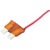 ACCELE ATC pigtail fuse. 10 amp. 12 per pack. .