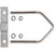 VENTEV V-bolt mounting kit. Fits round members up to 5" OD or 3.5" angle members. Incl. stainless steel V-bolt & hardware. Larger sizes on req. Set of 2.