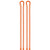 Nite Ize 32" Gear Tie. Waterproof and UV resistant, with a tough rubber shell that provides excellent grip. 2 pack. Bright Orange