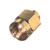 RF INDUSTRIES SMA Male connector for .141 Semi-Rigid cables. Gold body, gold center pin.