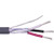BELDEN 2-14AWG Multiconductor Security & Commercial Audio Cable. CL3, tinned copper conductors, PVC insulation, PVC jacket w/ ripcord, waterblock, gray.