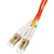 TII TECHNOLOGIES 2M LC - LC Duplex Patch Cord - MM (OM1 - 62.5um)