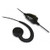 Kenwood Comm. - PKT-23 C-Ring Ear Hanger with PTT/Mic