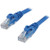 SIGNAMAX 50' Category 6 Patch Cord. Made of twisted pair cable with RJ45 Male connectors on each end. Molded ends. Snag proof. Blue jacket.