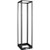 TRIPP LITE 45U 4-Post 19" SmartRack Open Frame Rack. Supports up to 1000lbs of rackmount equipment. Black finish.