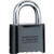 MASTER LOCK Resettable Combination Padlock, Four digits, 2 inch wide body, die cast, set your own combination to "any of 10,000 combos. 5/16" Shackle"