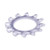 HARGER 1/4" stainless steel star washer, 100 pack.