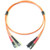 OPTIMUM FIBEROPTICS OFNR MM SC-SC Duplex Patch Cord. 3 Meter. Fiber type is 62.5 microns. Color is orange.