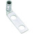 PANDUIT Two-hole, standard barrel lug with window, #6 AWG wire, 1/4" stud hole, .63" hole spacing, 90Dg angle tongue.