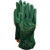 MSC INDUSTRIAL DIRECT INC 25 mil black neoprene chemical resistant gloves with cotton flock lining. Size X-Large.