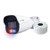 SPECO 4MP AI IP Bullet Camera with Digital Deterrent, 2.8-12mm motorized lens, White, NDAA, Junc Box