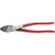 KLEIN regular non-ratcheting term. crimper. Designed for 10 to 22 AWG wire range. Wire cutter in nose. Use with both insulated and non-insulated termina
