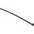 TYTON 6" x 3/16" self locking cable tie. Black color. 30 LB tensile strength. Made of Nylon 6/6. UV resistant.