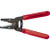 KLEIN Multipurpose wire stripper, cutter crimper strips stranded wire 16 to 26 AWG. Spring loaded Red handles. 6" OAL .