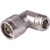 AMPHENOL UG-27A N female to N male angle adapter with mitred body. .