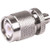 RF INDUSTRIES SMA Female/TNC Male straight adapter. Nickle plated body, gold plated contacts. .