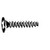 BUD INDUSTRIES 12-24 x 1/2" Truss Head phillips screw. Nickel plate. For mounting panels. .