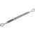 ROHN 3/8"x6" eye + eye turnbuckle. Hot dip galvaized. 6,000 lbs ultimate strength. .