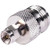 CONNEX N female to SMA male straight adapter. Nickel plated body, gold plated contacts. .