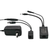Plug and Play Inline Mode B PoE Splitter Kit with 12 Volt 12 Watt Output and Divided 10/100 Data Capability