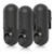 Ubiquiti UACC-Flex-Cam-PWM-Black-3 Wall/Pole Mount for G3/G5 Flex Black 3Pk