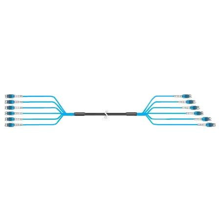 COMMSCOPE HELIAX FiberFeed Direct trunk, 12 OM4 Bend-Insensitive ...
