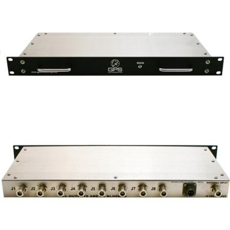 GPS NETWORKING GPS NETWORKED RACK MOUNT AMPLIFIED ANTENNA SPLITTER, - 8 ...