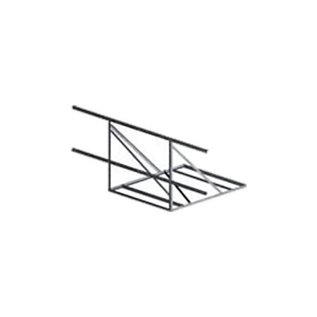 TRYLON 7' Wide Roof Ballast Frame with (2) 2-3/8
