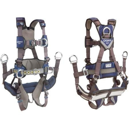 ExoFit NEX Tower Climbing Harnesses, Back/Front/Side D-Rings, Q.C - All Sizes main image 1